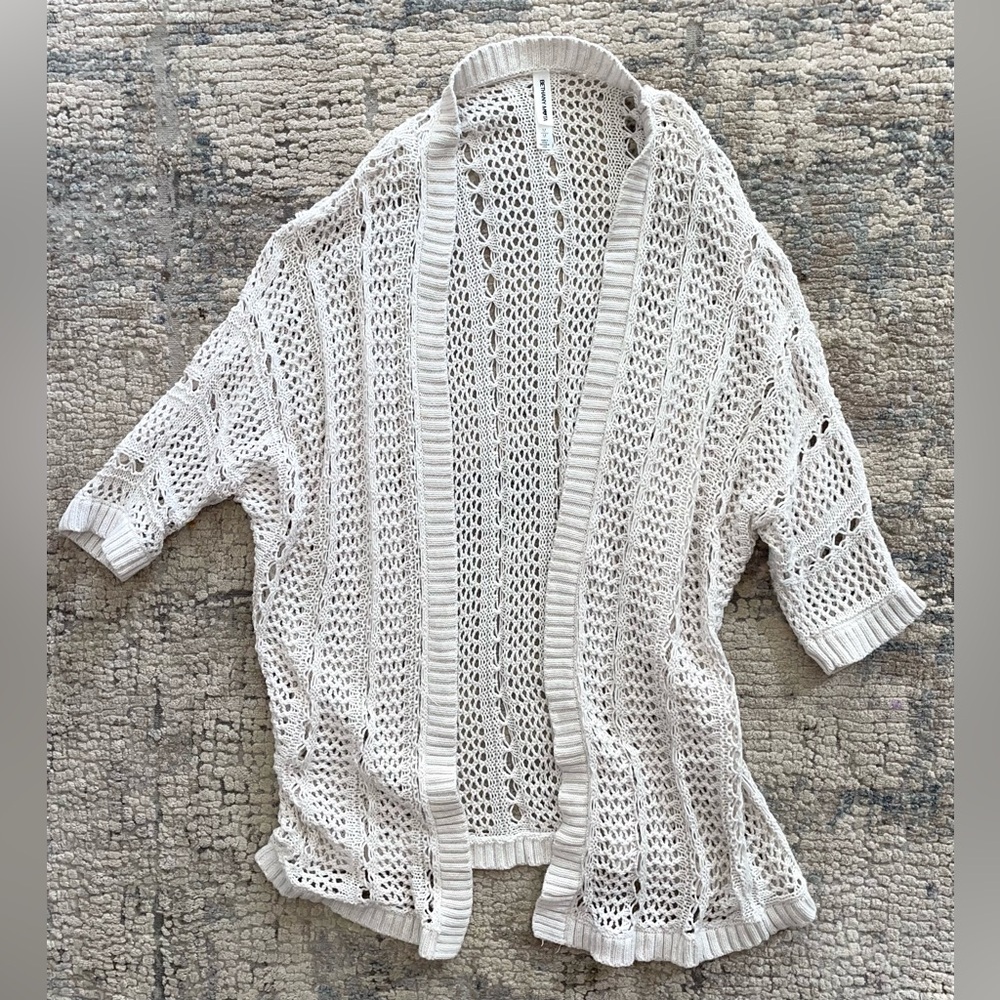 Bethany Mota Open-Knit Women's Sweater